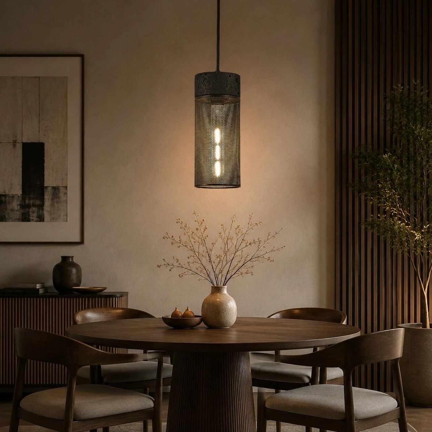 dining room scene